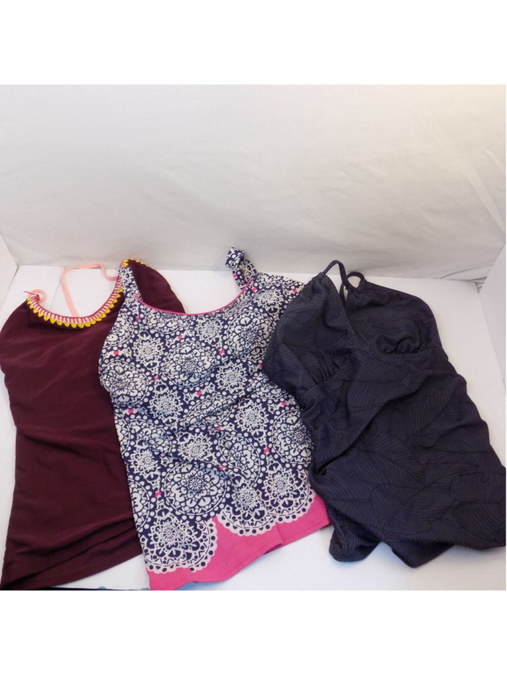 Bundle of Tankini Tops//size Medium